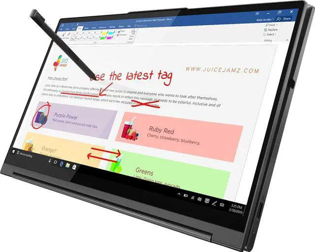 Alt view image 2 of 3 - Lenovo Yoga C940-15IRH 15.6'' Touch Laptop, 9th Gen, Intel Core i7-9750H 2.60GHz, 16GB RAM, 512GB SSD, GTX 1650, Win 11 Home