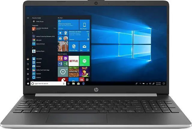 Main image of HP 15-dy1086nr 15.6" Laptop, 10th Gen, Intel Core i5-1035G1, 1.00GHz, 8GB RAM, 256GB SSD, Win 10 Home