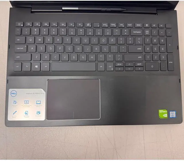 Alt view image 3 of 5 - Dell Inspiron 7590 2-in-1 - 15.6" 4K UHD Touch Laptop Intel Core i7-8565U 1.80GHz 16GB RAM 512GB SSD NVIDIA GeForce MX250 & Intel UHD Graphics 620 - Windows 10 Pro