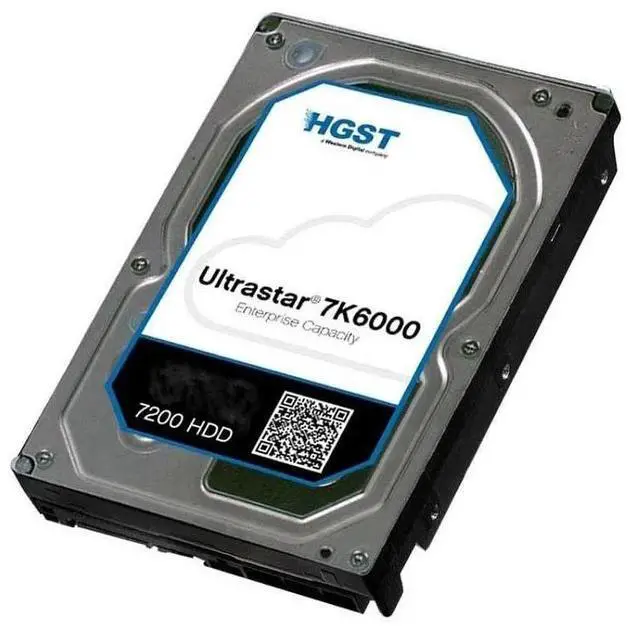 Alt view image 5 of 5 - HGST HUS726060AL4210 Ultrastar 7K6000 HUS726060AL4210 6 TB Hard Drive - 3.5" Internal - SAS (12Gb/s SAS)