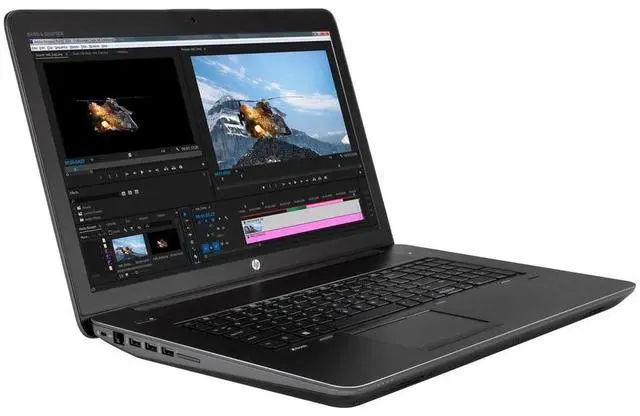 Alt view image 3 of 4 - HP ZBook 17 G4 - 17.3" FHD Laptop Intel Core i7-7820HQ 2.9GHz 16GB RAM 512GB SSD NVIDIA Quadro M1200 & Intel HD Graphics 630 - Windows 11 Pro