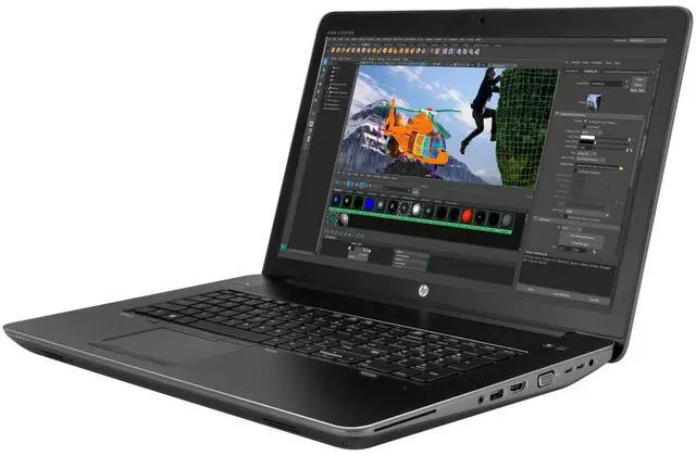 Alt view image 3 of 5 - HP ZBook 17 G4 Mobile Workstation - 17.3" FHD Laptop Intel Core i7-7820HQ 2.90GHz 64GB RAM 1TB SSD NVIDIA Quadro M1200 - Windows 10 Pro