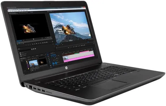 Alt view image 2 of 5 - HP ZBook 17 G4 Mobile Workstation - 17.3" FHD Laptop Intel Core i7-7820HQ 2.90GHz 64GB RAM 1TB SSD NVIDIA Quadro M1200 - Windows 10 Pro