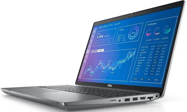 Alt view image 3 of 4 - Dell Precision 3571 - 15.6" FHD Laptop Intel Core i7-12700H 1.80GHz 32GB RAM 1TB SSD NVIDIA RTX A1000 - Windows 11 Pro