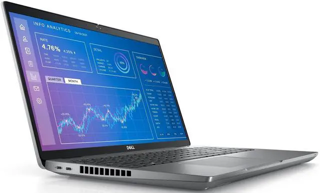 Alt view image 4 of 4 - Dell Precision 3571 - 15.6" FHD Laptop Intel Core i7-12700H 1.80GHz 32GB RAM 1TB SSD NVIDIA RTX A1000 - Windows 11 Pro