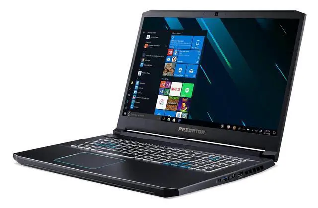 Alt view image 3 of 4 - Acer Predator Helios 300 PH315-52 15.6" FHD Gaming Laptop - Intel Core I7-9750H 2.6GHz 16GB RAM 256GB SSD NVIDIA GeForce GTX 1660 - Windows 11 Pro