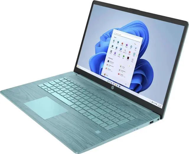 Alt view image 4 of 4 - HP 17-cn3610ds Laptop - 17.3 HD+ Touchscreen Display, Intel Core i5-1335U 1.3GHz, 8GB RAM, 1TB SSD, intel Iris Xe Graphics, Windows 11 pro