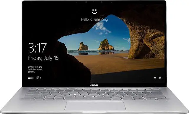 Main image of ASUS Q406D Notebook - 14" FHD Touchscreen Display, AMD Ryzen 5 3500U 2.1GHz, 8GB RAM, 256GB SSD, AMD Radeon Vega 8, Windows 10 Home