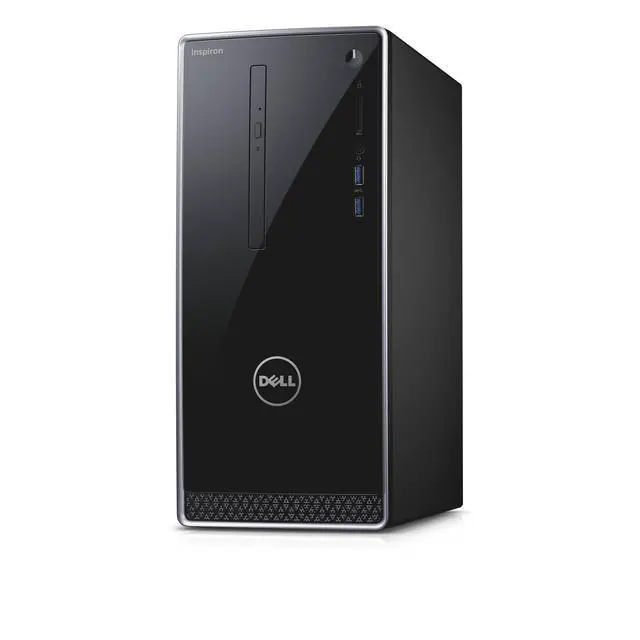 Alt view image 2 of 2 - Dell Inspiron 3668 Desktop PC - Intel Core i5-7400 3GHz, 12GB RAM, 1TB HDD, Intel HD Graphics 630, Windows 10 Pro