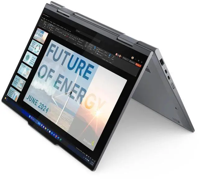 Alt view image 3 of 4 - Lenovo ThinkPad X1 2-in-1 Gen 9 - 14 FHD+ Touchscreen Display, Intel Core Ultra 7 165U 1.70GHz, 32GB RAM, 512GB SSD, Intel Graphics, Windows 11 Pro