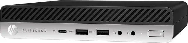 Alt view image 3 of 4 - HP EliteDesk 800 G4 Mini Desktop - Intel Core i5-8500 3.00GHz 16GB RAM 256GB NVMe SSD - Wireless Keyboard & Mouse - Windows 11 Pro