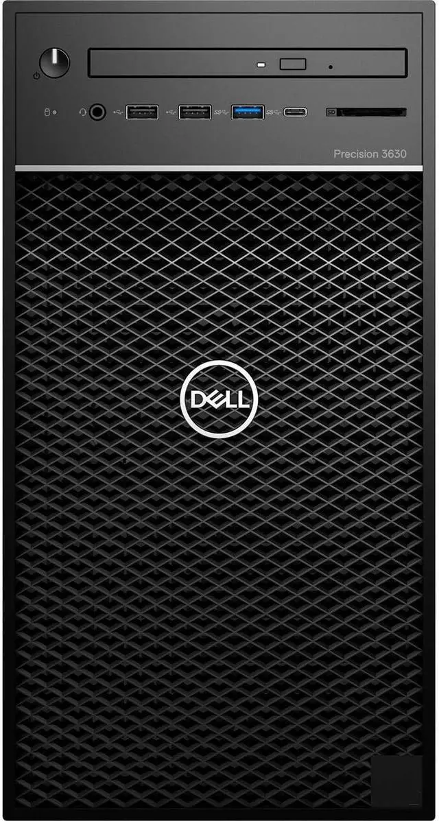 Alt view image 2 of 6 - Dell Precision 3630 Tower Desktop PC - Intel Core i7-8700 3.4 GHz 32GB RAM 512GB SSD Intel Integrated Graphics - Windows 11 Pro