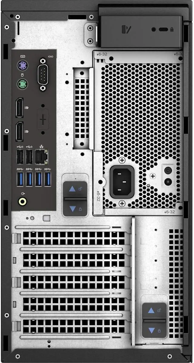 Alt view image 5 of 6 - Dell Precision 3630 Tower Desktop PC - Intel Core i7-8700 3.4 GHz 32GB RAM 512GB SSD Intel Integrated Graphics - Windows 11 Pro
