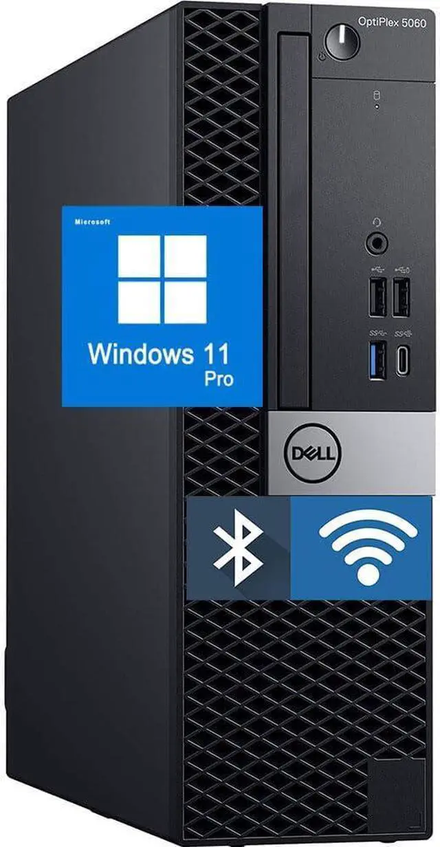 Main image of Dell Optiplex 5060 Small Form Factor Desktop PC - Intel Core i7-8700 3.4 GHz 32GB RAM 1TB SSD Intel Integrated Graphics - Windows 11 Pro
