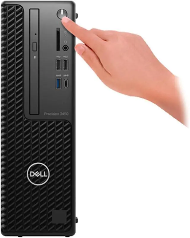 Alt view image 2 of 5 - Dell Precision 3450 Small Form Factor Desktop PC - Intel Core i7-11700 2.5GHz 32GB RAM 256GB SSD - Intel Integrated Graphics - Windows 11 Pro