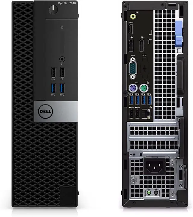 Alt view image 3 of 5 - Dell OptiPlex 7040 SFF Desktop - Intel Core i7-6700 3.4GHz 32GB RAM 512GB SSD - Intel Integrated Graphics - Windows 11 Pro