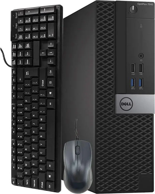 Main image of Dell OptiPlex 7040 SFF Desktop - Intel Core i7-6700 3.4GHz 32GB RAM 512GB SSD - Intel Integrated Graphics - Windows 11 Pro