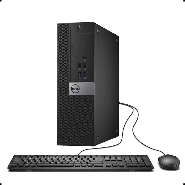 Alt view image 2 of 5 - Dell OptiPlex 7040 SFF Desktop - Intel Core i7-6700 3.4GHz 32GB RAM 512GB SSD - Intel Integrated Graphics - Windows 11 Pro