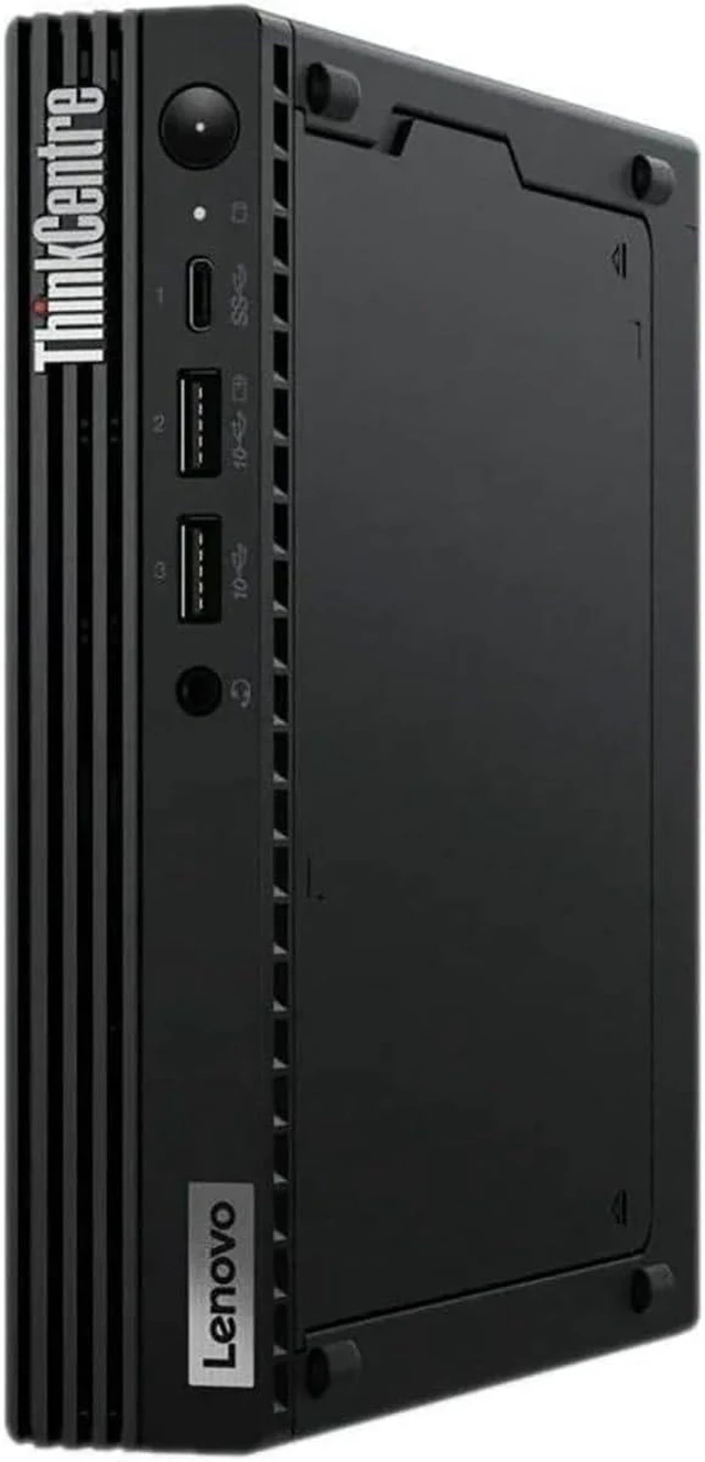Alt view image 2 of 5 - Lenovo ThinkCentre M70q Gen 4 Tiny Desktop PC - Intel Core i5-13400T 1.3GHz, 16GB RAM, 512GB SSD, Intel Integrated Graphics, Windows 11 Pro