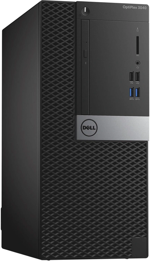 Main image of Dell Optiplex 3040 Mini Tower Desktop PC - Intel Core i5-6500 3.20GHz, 8GB RAM, 256GB SSD, DisplayPort, Wired Keyboard, Mouse, WIFI, BT Dongle, Windows 11 Pro