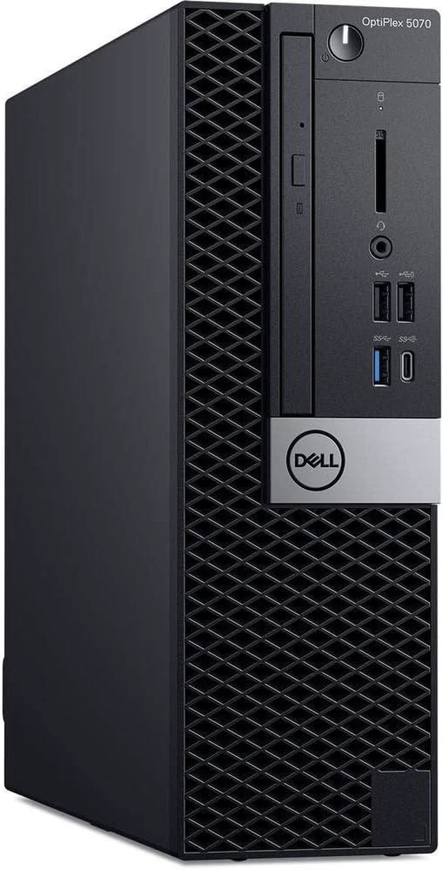 Main image of Dell OptiPlex 5070 Small Form Factor Desktop PC - Intel Core i5-9500 up to 4.4GHz, 16GB RAM, 512GB SSD, Intel Integrated Graphics, Wired Keyboard, Mouse, WIFI, BT Dongle, Windows 11 Pro