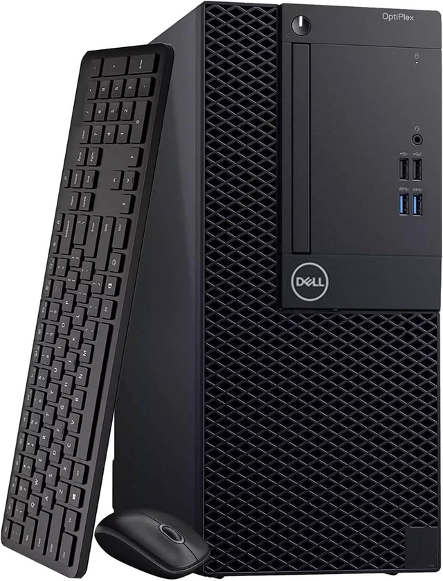 Main image of Dell Optiplex 3060 Mini Tower - Intel Core i5-8500 3GHz, 16GB RAM, 512GB SSD, Intel Integrated Graphics, Wireless Keyboard & Mouse, WIFI, BT Built in, Windows 11 Pro