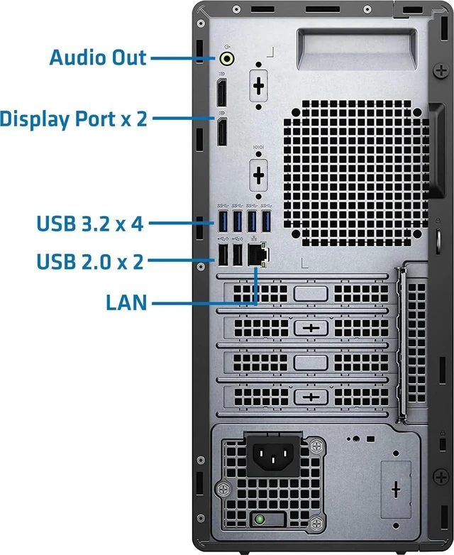 Alt view image 2 of 3 - Dell Optiplex 5090 Mini Tower Desktop PC - Intel Core i5-10600 3.30GHz, 16GB RAM, 512GB SSD, Intel Integrated Graphics, Wired keyboard & Mouse, WIFI, BT Dongle, Windows 11 Pro