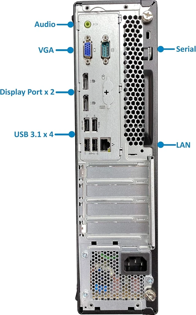 Alt view image 2 of 2 - Lenovo ThinkCentre M920s SFF - Intel Core i5-9500 3.00GHz, 16GB RAM, 512GB SSD, Intel integrated Graphics, Wired Keyboard, Mouse, Built in WIFI, BT, Windows 11 Pro