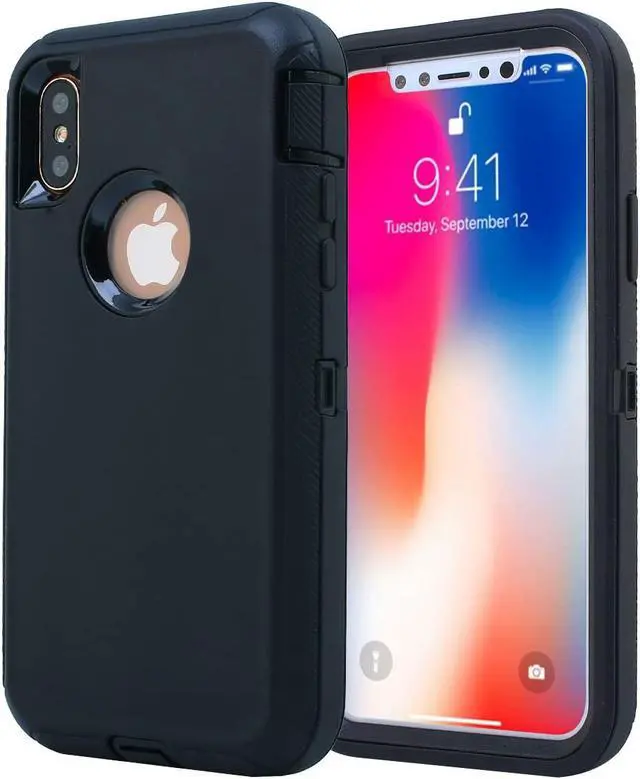 Main image of iPhone X/XS Heavy Duty Case - Black