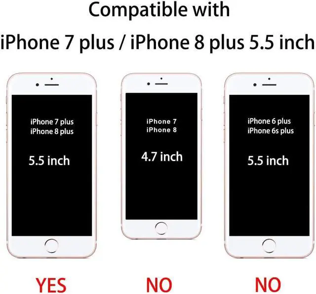 Alt view image 2 of 11 - iPhone 7 Plus and iPhone 8 Plus Heavy Duty Clear Case