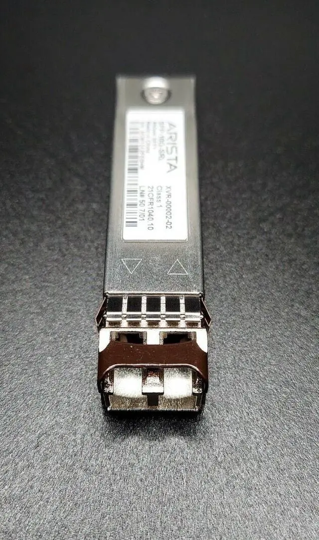 Alt view image 2 of 3 - GENUINE SFP-10G-SRL ARISTA 10GB 850nm SFP+ GBIC Transceiver XVR-00002-02