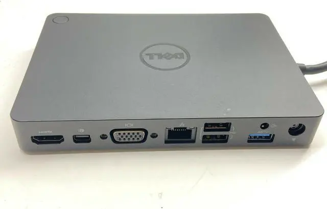 Alt view image 2 of 4 - Dell 5FDDV 4K Docking Station USB-C WD15 (No Power Adapter) USB Type-C Docking Station Only