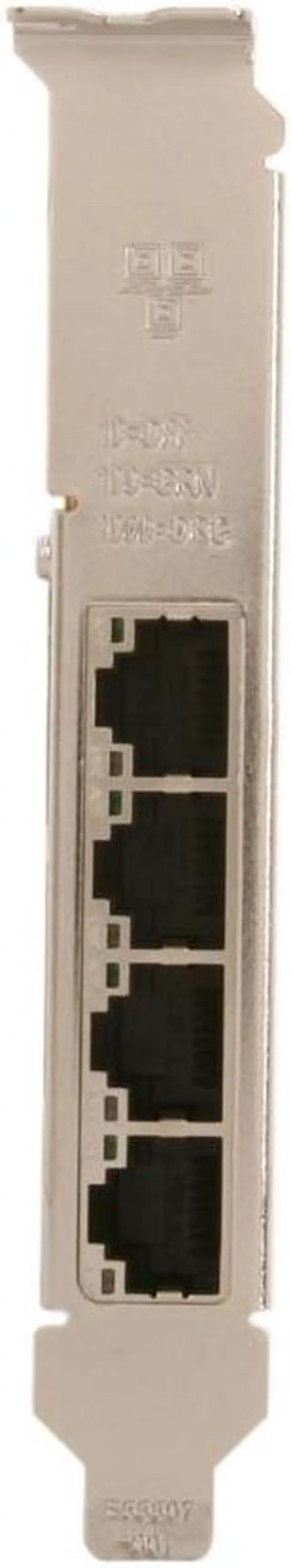 Alt view image 4 of 4 - Intel E1G44HTBLK Server Adapter I340-T4 (Bulk Pack) 10/100/1000Mbps PCI-Express 2.0 4 x RJ45