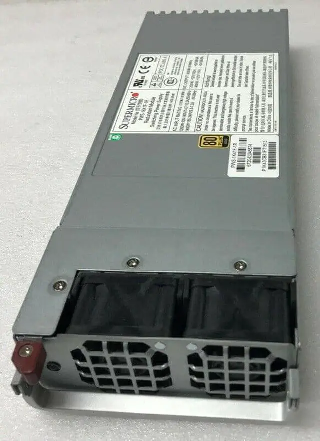 Alt view image 2 of 2 - SuperMicro PWS-1K41F-1R 1400W Server Power Supply 80Plus Gold