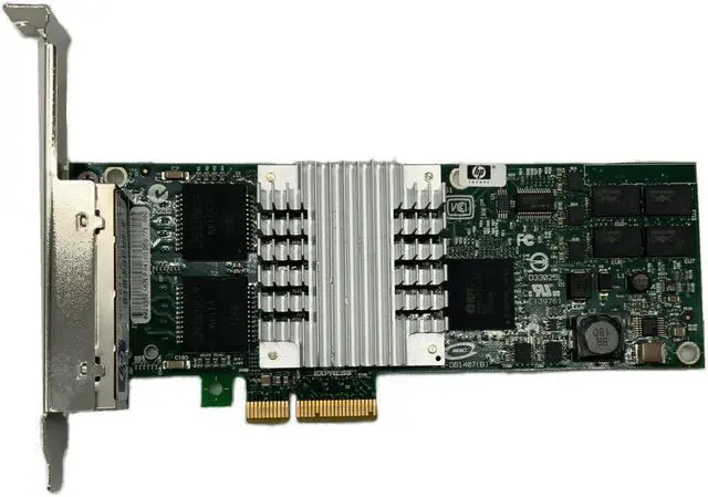 Alt view image 2 of 3 - HP 435508-B21 NC364T Quad Port Gigabit Server Adapter