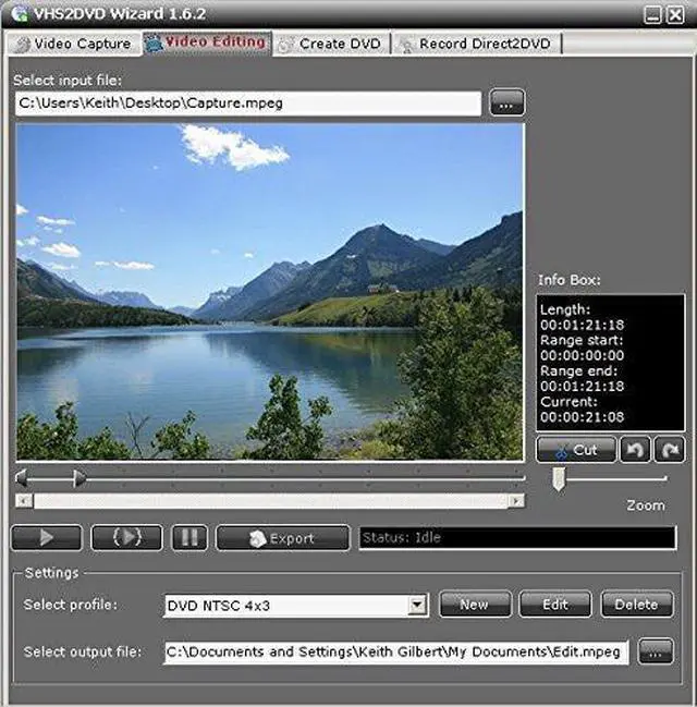 Alt view image 4 of 7 - ClearClick VHS To DVD Wizard Software for Windows - Convert Any VHS Tape To Digital Video or DVD