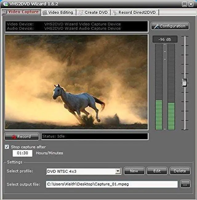 Alt view image 3 of 7 - ClearClick VHS To DVD Wizard Software for Windows - Convert Any VHS Tape To Digital Video or DVD