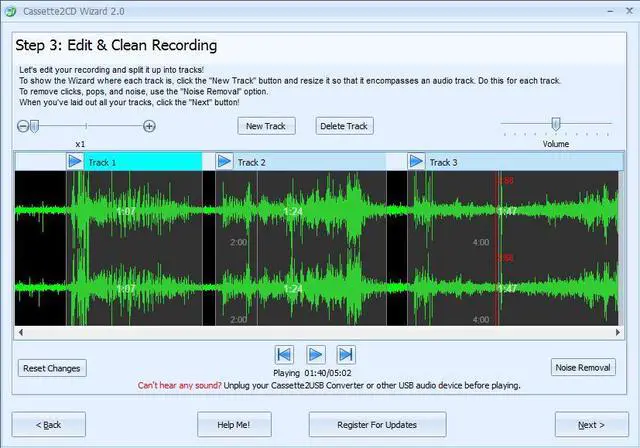 Alt view image 4 of 5 - ClearClick Cassette Tape to MP3 USB Converter with Cassette2CD Wizard 2.0 Software