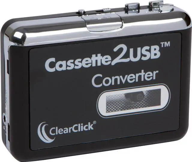 Alt view image 2 of 5 - ClearClick Cassette Tape to MP3 USB Converter with Cassette2CD Wizard 2.0 Software