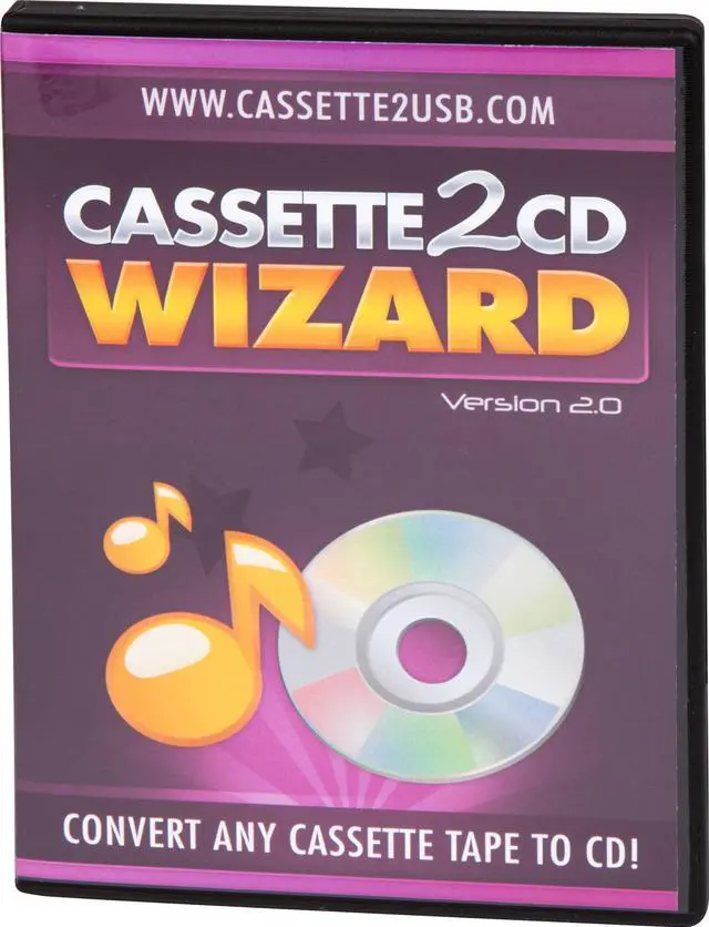 Alt view image 3 of 5 - ClearClick Cassette Tape to MP3 USB Converter with Cassette2CD Wizard 2.0 Software