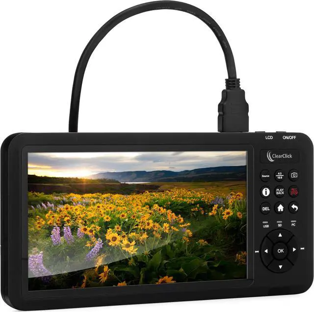 Main image of ClearClick HD Video Capture Box Ultimate 2.0 (Second Generation) - Capture and Stream Video from HDMI, RCA, VHS, VCR, DVD, Camcorders, Hi8