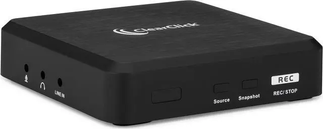 Alt view image 2 of 7 - ClearClick HD Capture Box Platinum - Capture and Stream Video from HDMI, RCA, AV, VGA, YpbPr, VHS, VCR, DVD, Camcorders, Hi8