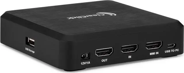 Alt view image 6 of 7 - ClearClick HD Capture Box Platinum - Capture and Stream Video from HDMI, RCA, AV, VGA, YpbPr, VHS, VCR, DVD, Camcorders, Hi8