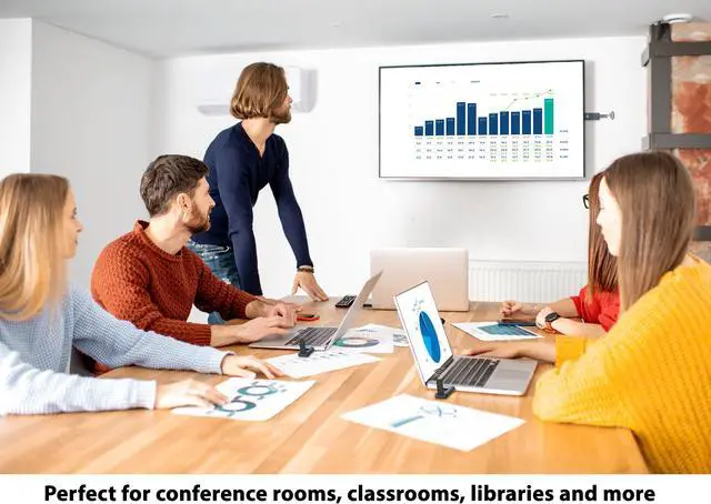 Alt view image 4 of 6 - ClearClick Present+Share Mini - Wireless Presentation System for Laptops, PC, HDMI, Smartphones, & TV or Projector (2 Transmitter, 1 Receiver Kit)