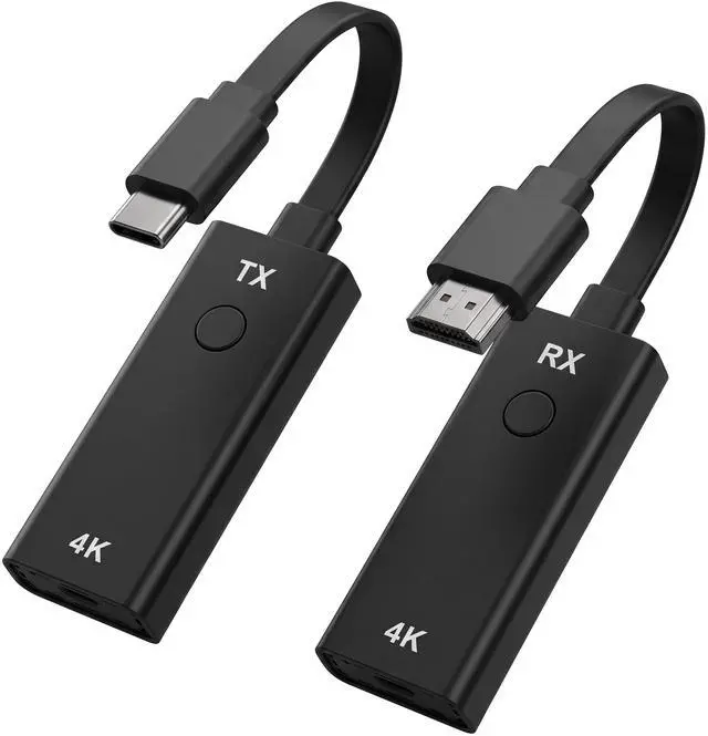 Main image of SoundBeast 4K Wireless Presentation & Video Broadcasting System for Laptops & Smartphones | 1 Transmitter, 1 Receiver Included | Transmits & Receives at True 4K or 1080P | Plug & Play
