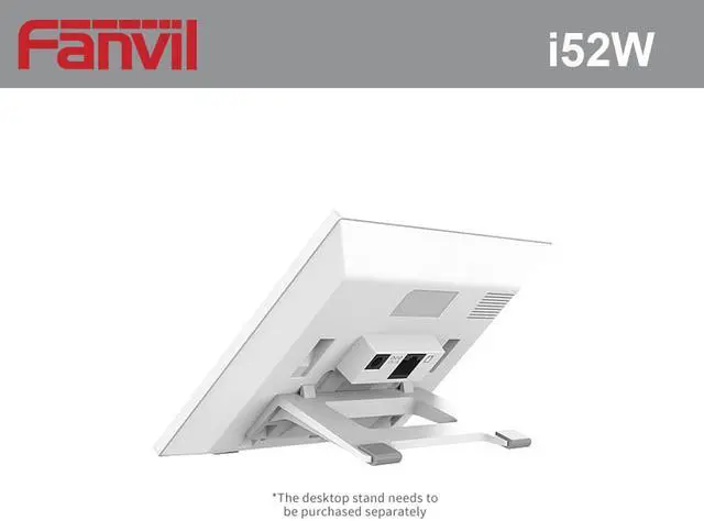 Alt view image 2 of 8 - Fanvil i52W SIP Indoor Station 4 SIP Lines 2.4G Wi-Fi