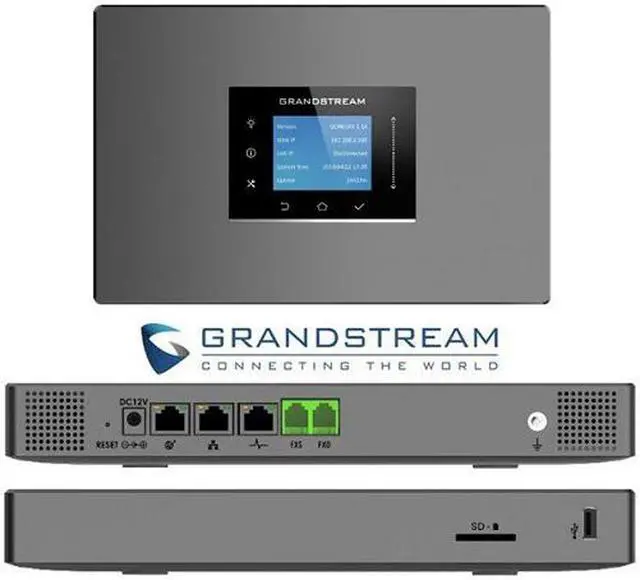 Alt view image 3 of 5 - Grandstream IP PBX Appliance. Asterick 16, 4-core processor, FXS/FXO, 500 users (100 concurrent), 1GB RAM