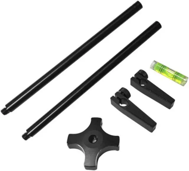 Alt view image 3 of 6 - Graphics Card GPU Brace Support Black, Video Card Sag Holder/Holster Bracket,Anodized Aerospace Aluminum, Adjustable for Single/Dual Slot Cards, Universal Graphics Card Stand