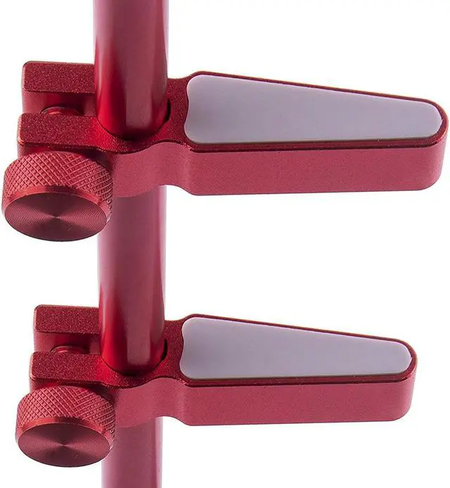 Alt view image 6 of 6 - Graphics Card GPU Brace Support Red, Video Card Sag Holder/Holster Bracket,Anodized Aerospace Aluminum, Adjustable for Single/Dual Slot Cards, Universal Graphics Card Stand