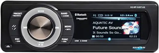 Alt view image 15 of 16 - Aquatic Av AQ-MP-5UBT-HS Digital Media Receiver w/Dock